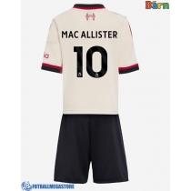 Fotballdrakt Barn Liverpool Alexis Mac Allister #10 Bortedraktsett 2025-26 Kortermet (+ Korte bukser)